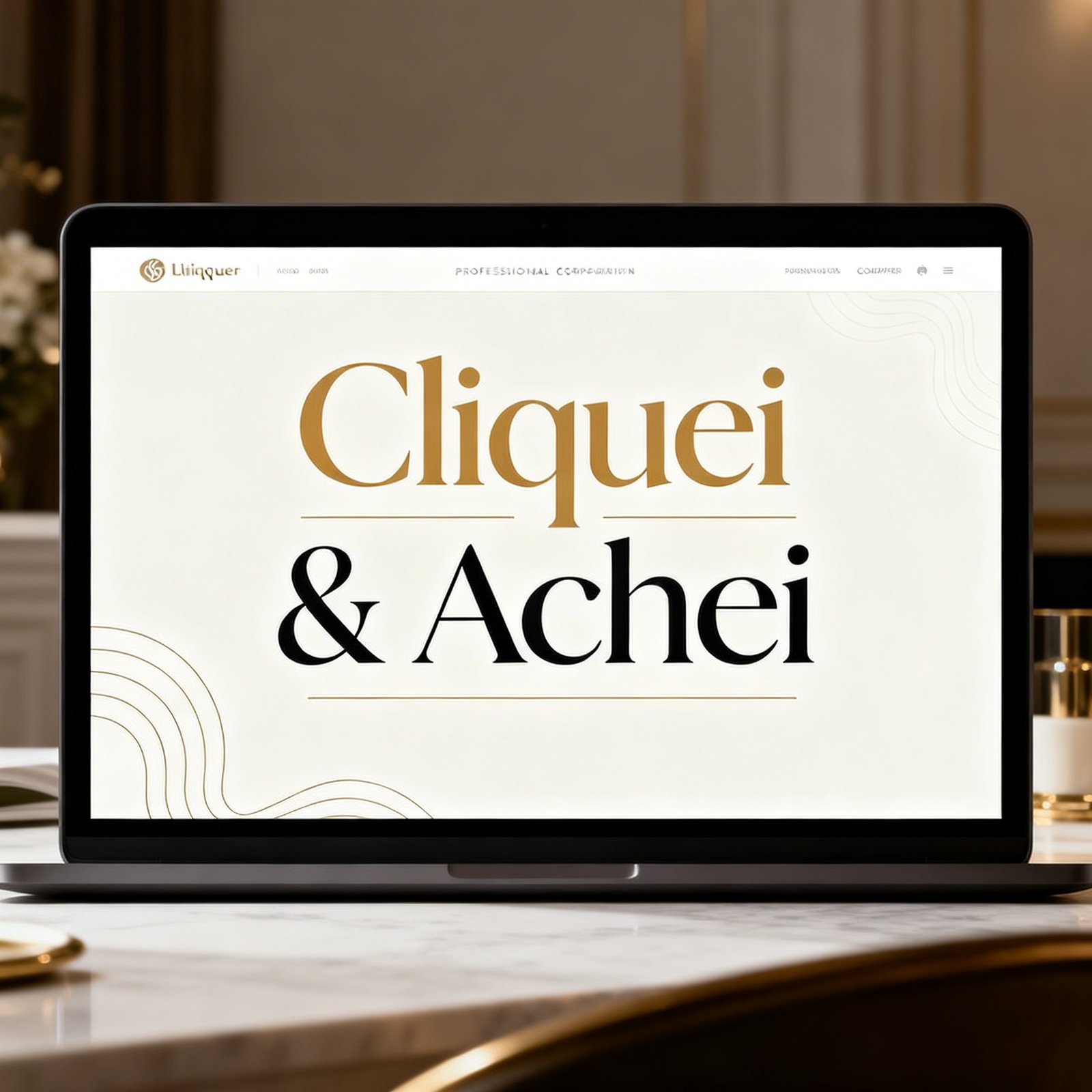 Cliquei & Achei